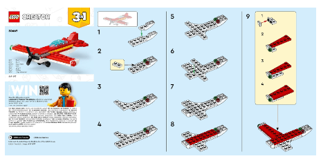 30669 LEGO® Iconic Red Plane
