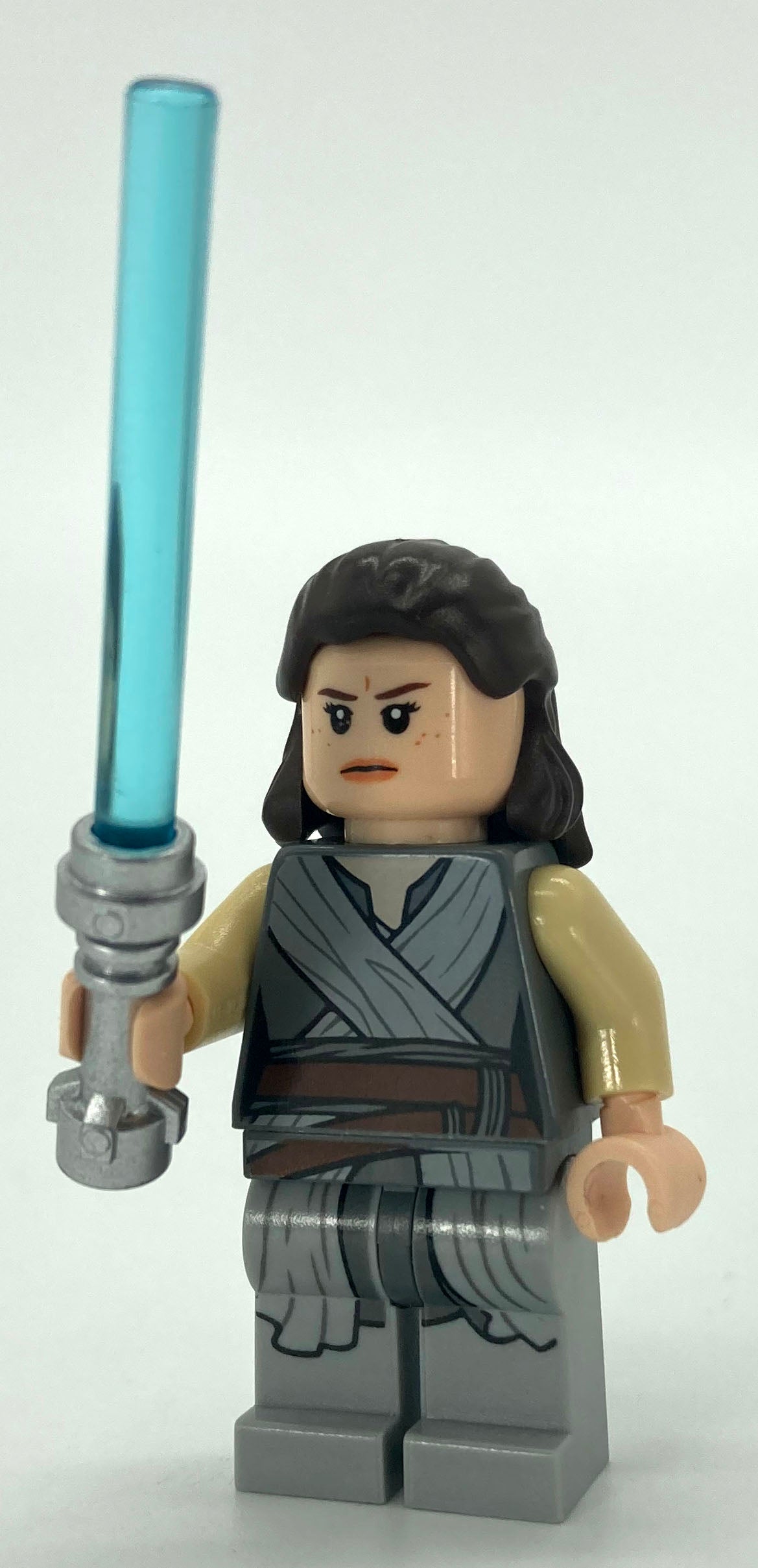 Rey - Light Bluish Gray Tied Robe