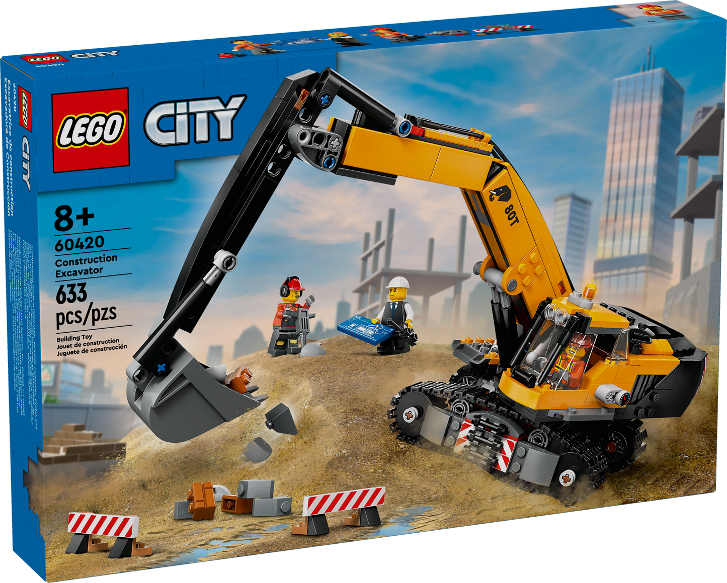 60420 LEGO® Yellow Construction Excavator