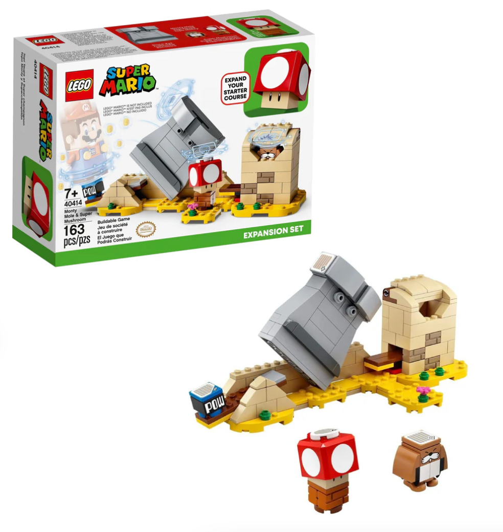 40414 LEGO® Monty Mole & Super Mushroom