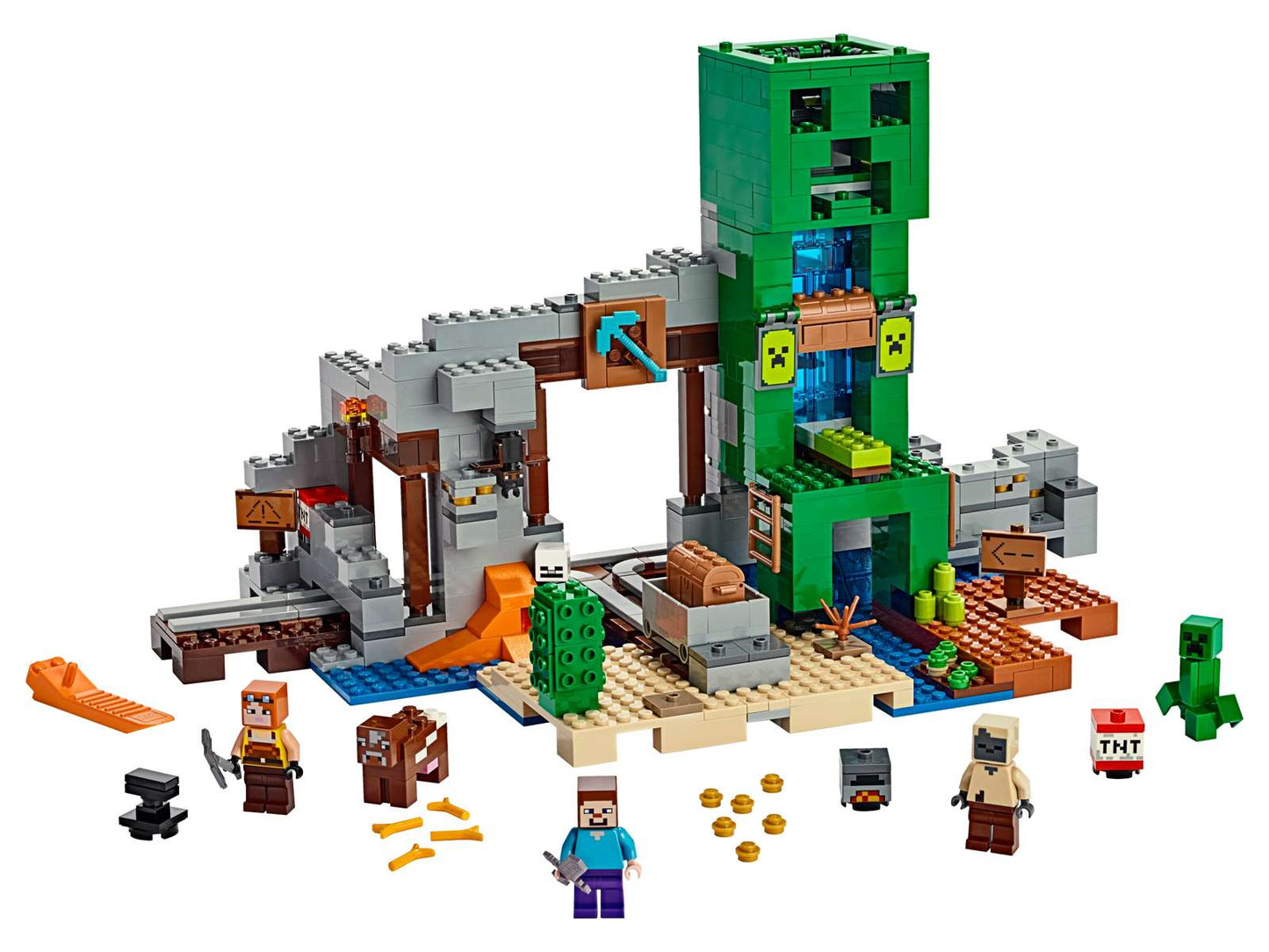 LEGO® 21155 The Creeper Mine Used Set