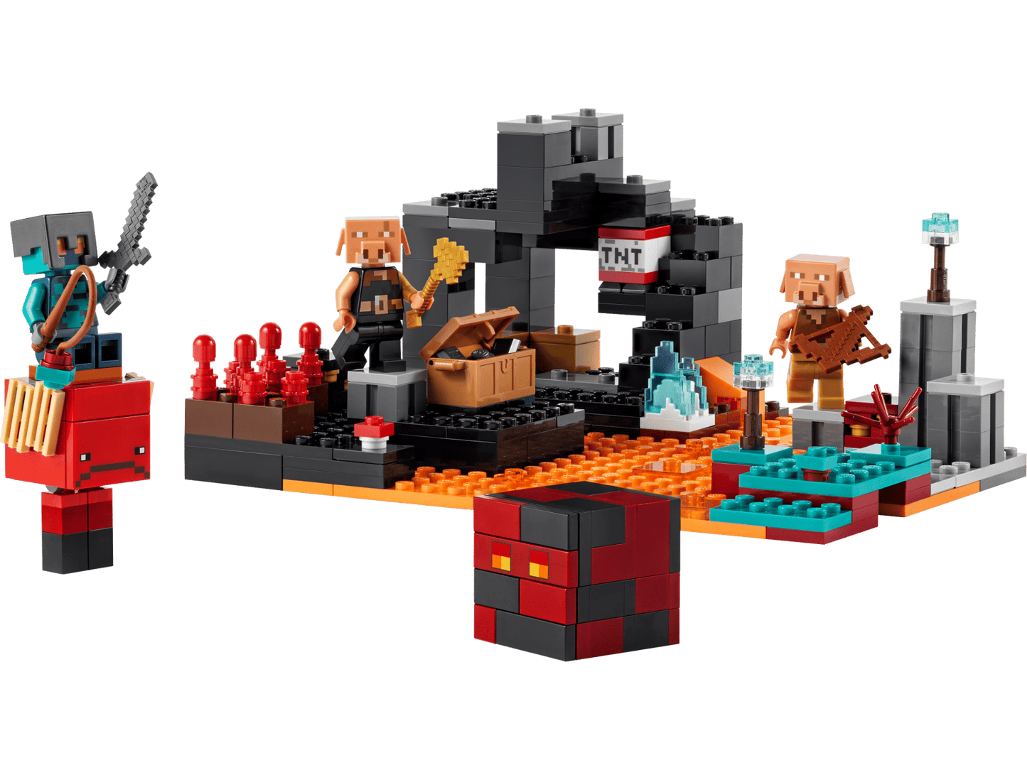 21185 LEGO® The Nether Bastion Used Set