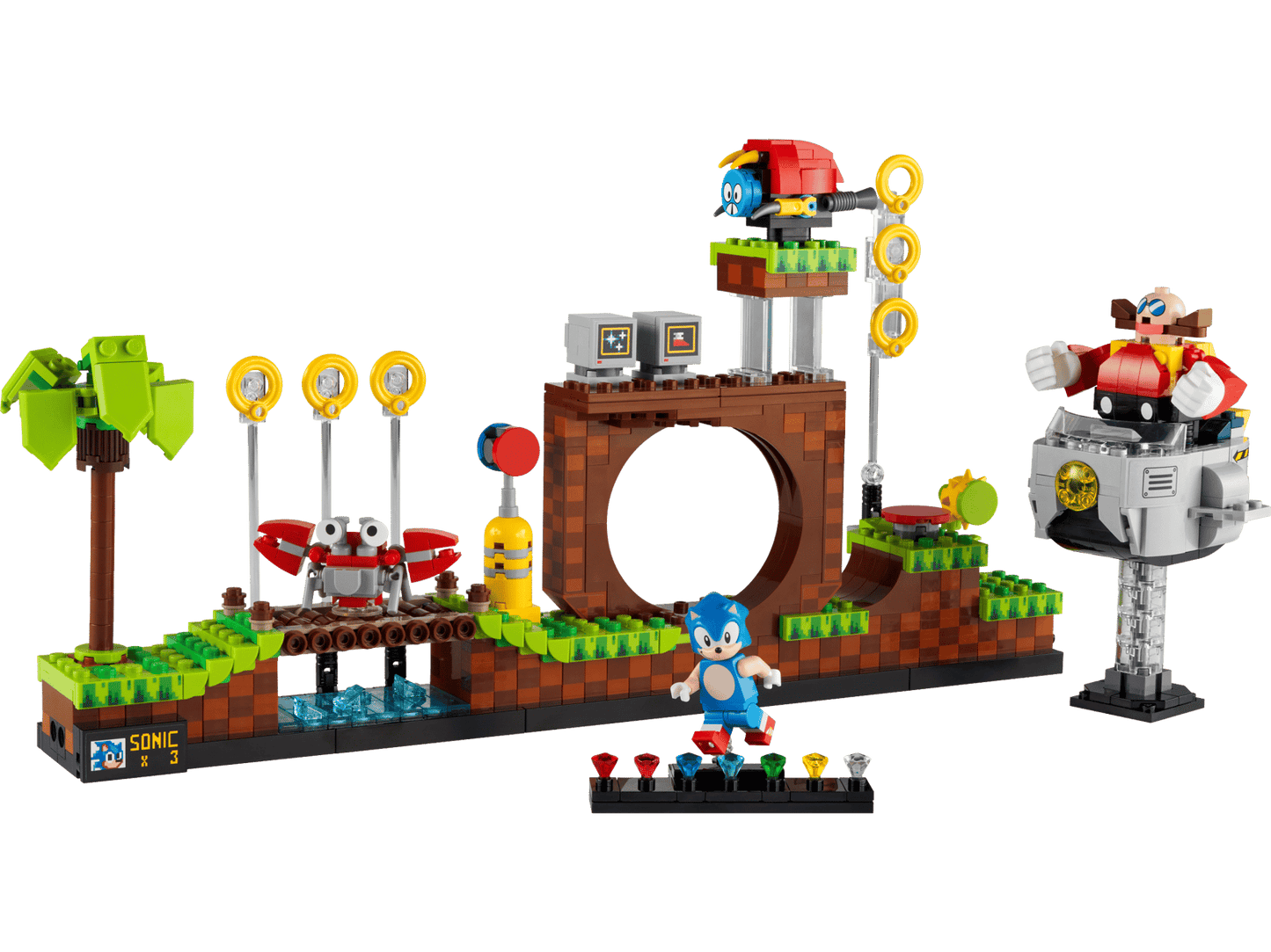 21331 LEGO® Sonic the Hedgehog - Green Hill Zone Used Set
