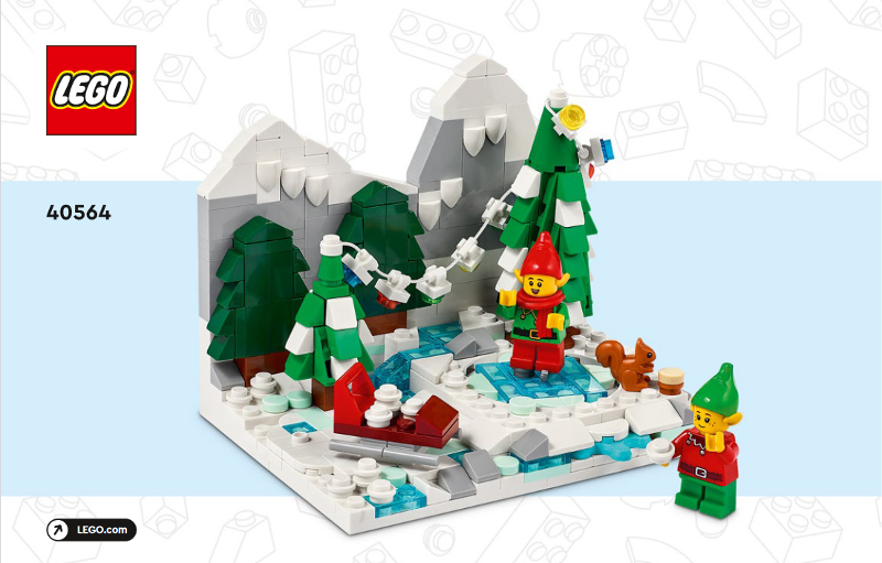 40564 LEGO® Winter Elves Scene