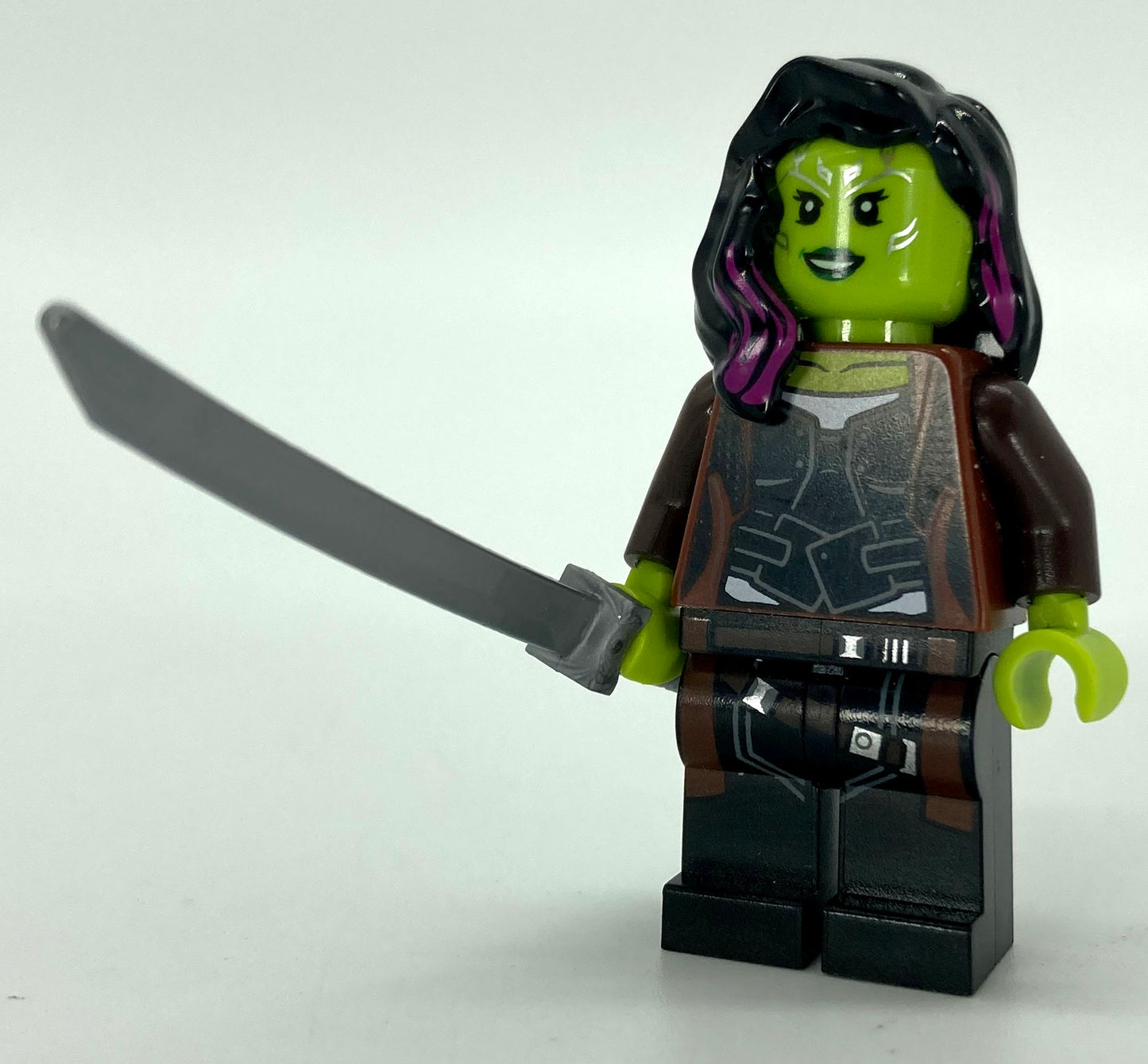 Gamora, Long Reddish Brown Coat