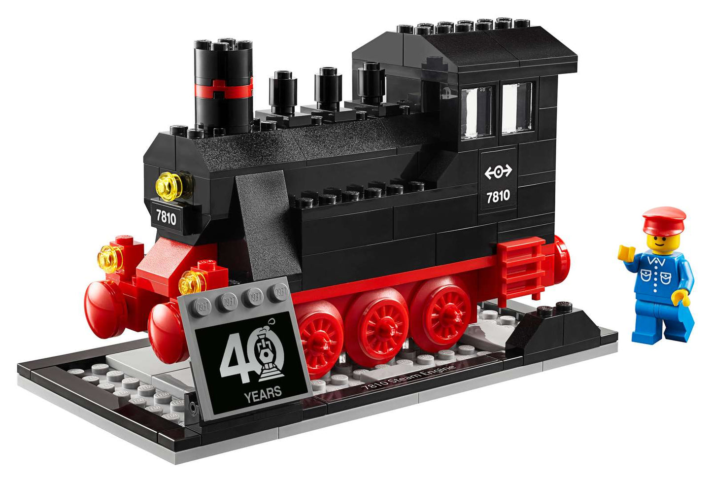 40370 LEGO® Steam Engine {Reissue of Set 7810} Used Set