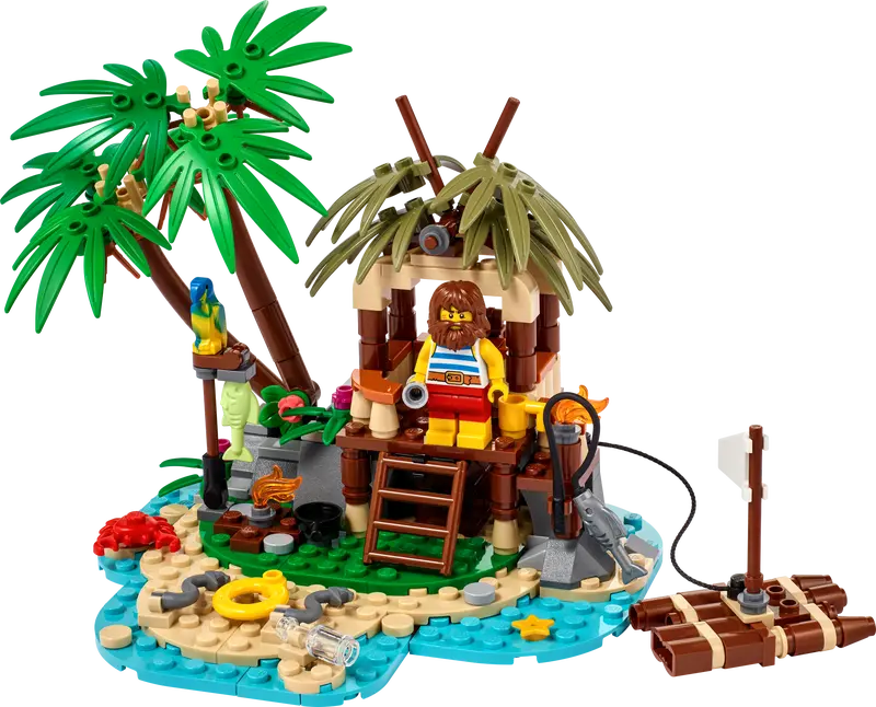 40566 LEGO® Ray the Castaway Used Set