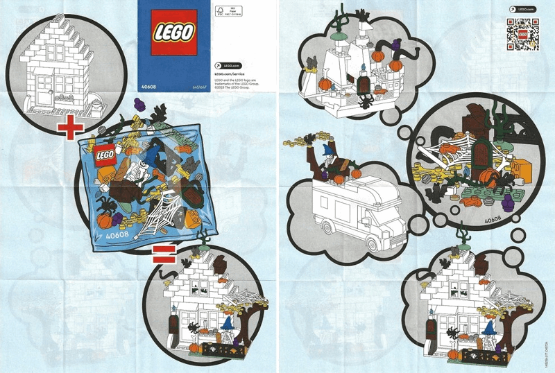 LEGO® 40608 Halloween Fun VIP Add-On Pack polybag
