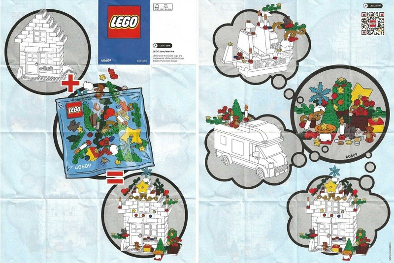 40609 LEGO® Christmas Fun VIP Add-On Pack Polybag