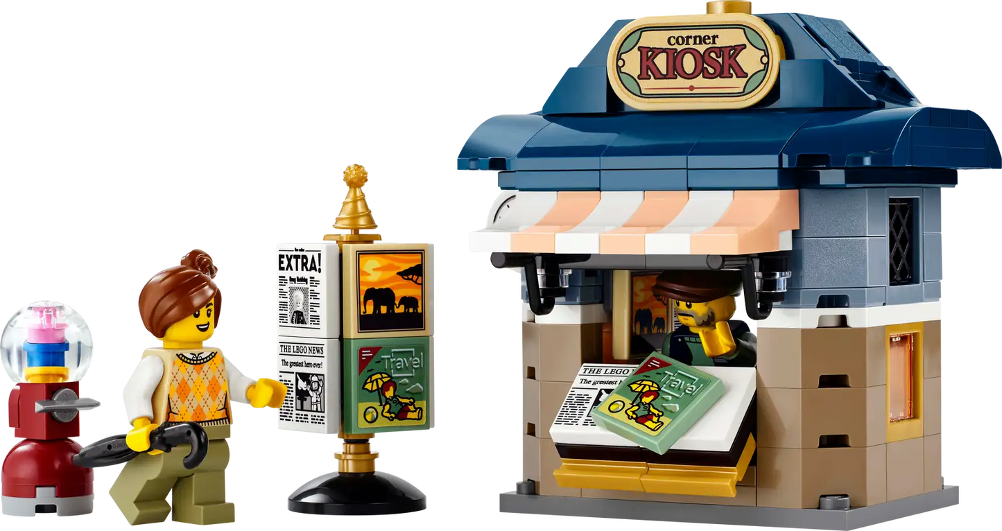 40757 LEGO® Corner Kiosk Used Set
