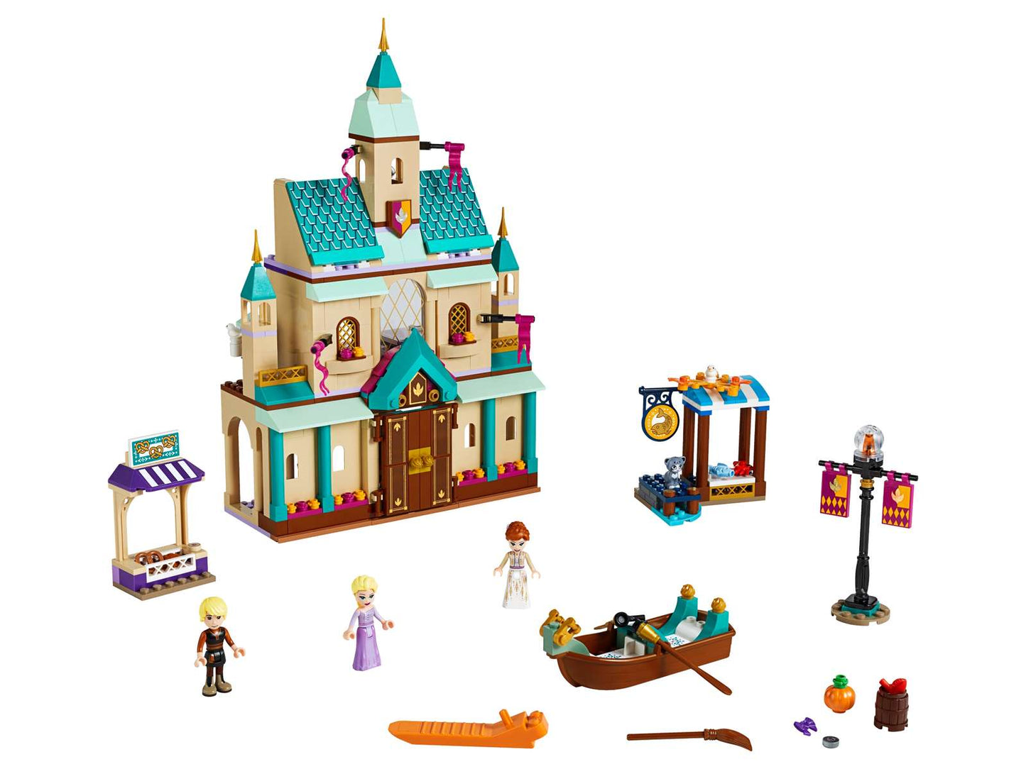 41167 LEGO® Arendelle Castle Village Used Set