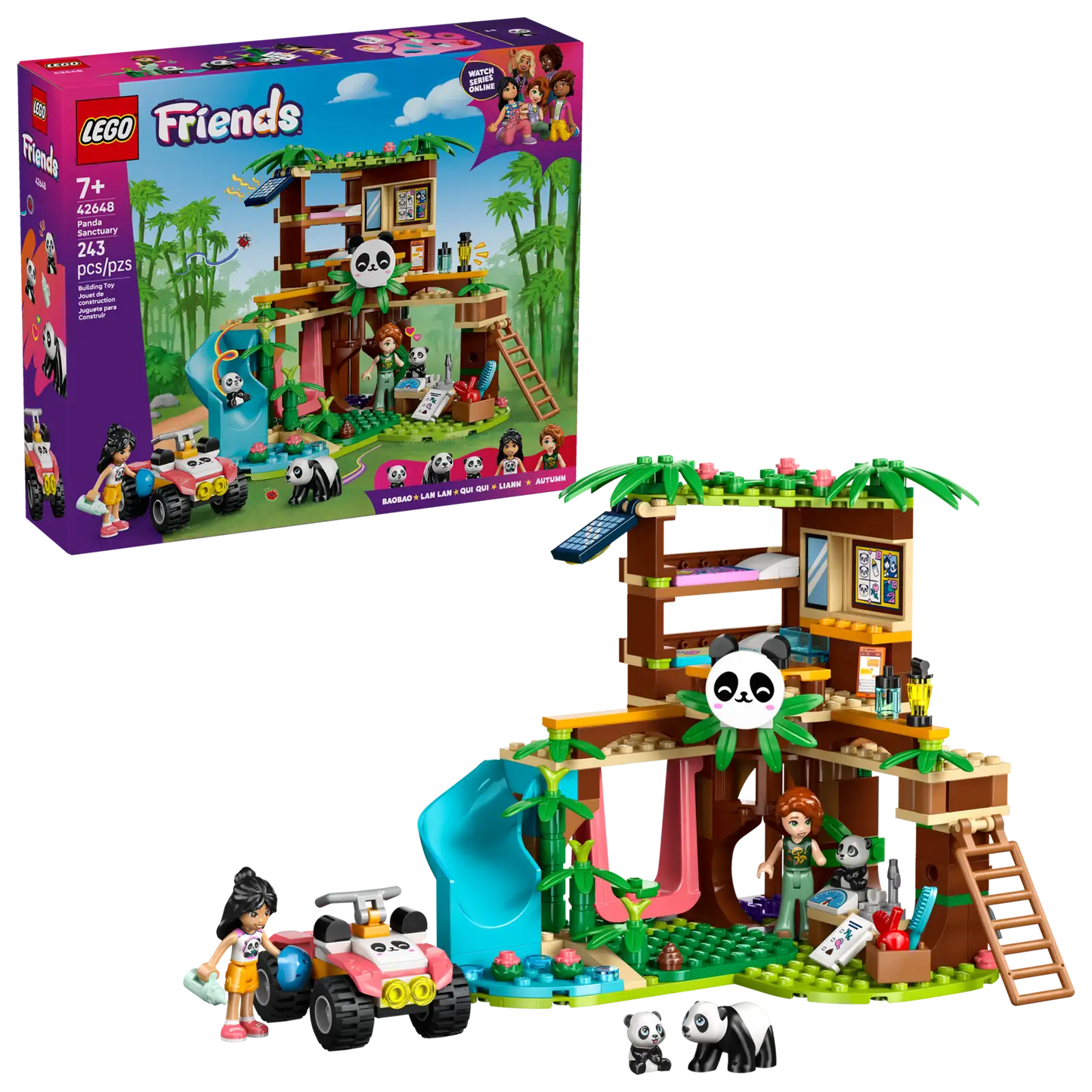 LEGO® 42648 Panda Sanctuary Animal Care