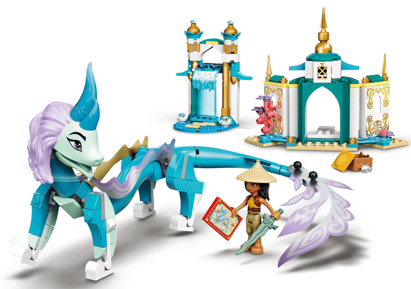 43184 LEGO® Raya and Sisu Dragon Used Set