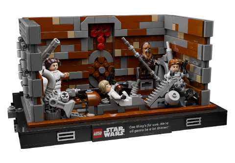 75339 LEGO® Death Star Trash Compactor Diorama Used Set