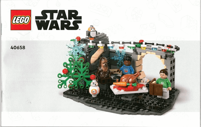 40658 LEGO® Millennium Falcon Holiday Diorama