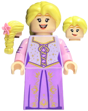 Rapunzel, Bright Pink Flower