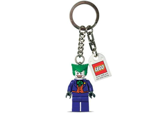 LEGO® 851814 The Joker with Green Hair Key Chain with Lego Logo Tile Used
