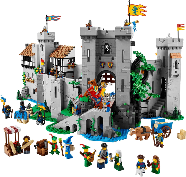 LEGO® 10305 Lion Knights' Castle Used Set