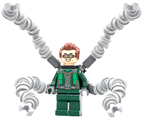 Dr. Octopus (Otto Octavius) / Doc Ock - Dark Green Suit, Mechanical Arms with Bars