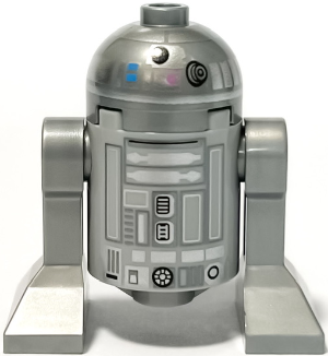 Astromech Droid, R2-BHD - Light Bluish Gray Body