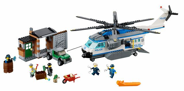 60046 LEGO® Helicopter Surveillance Used Set