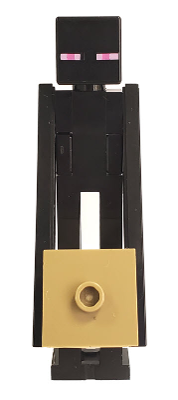 min066 Enderman - Tan Block with Dark Tan Top