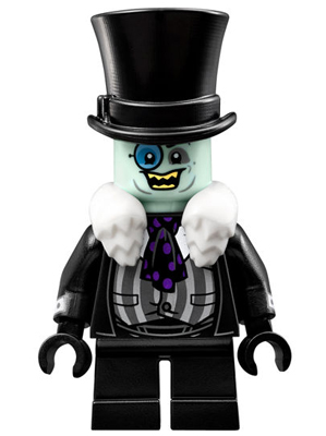 The Penguin - White Fur Collar, Smile