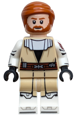 Obi-Wan Kenobi - Clone Wars, Printed Arms and Legs (75432)