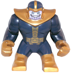 Thanos - Large Figure, Dark Blue and Pearl Gold Outfit, Arms, and Helmet