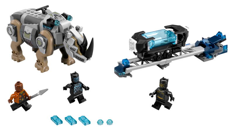 76099 LEGO® Rhino Face-Off by the Mine Used Set