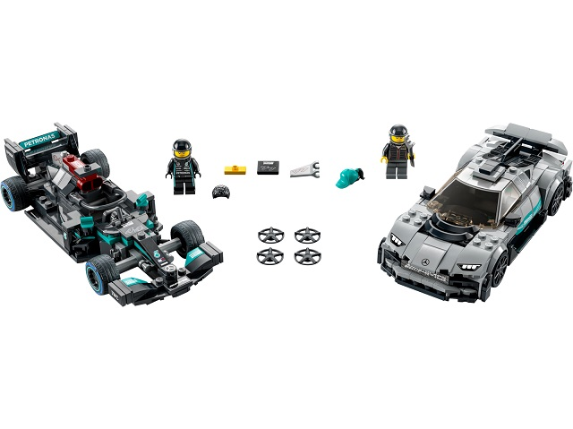 LEGO® 76909 Mercedes-AMG F1 W12 E Performance & Mercedes-AMG Project One Used Set