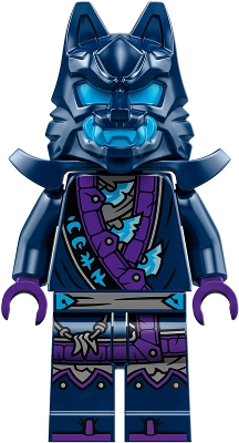 Wolf Mask Warrior / Wolf Mask Claw Warrior - Dark Blue and Dark Azure Mask, Shoulder Armor