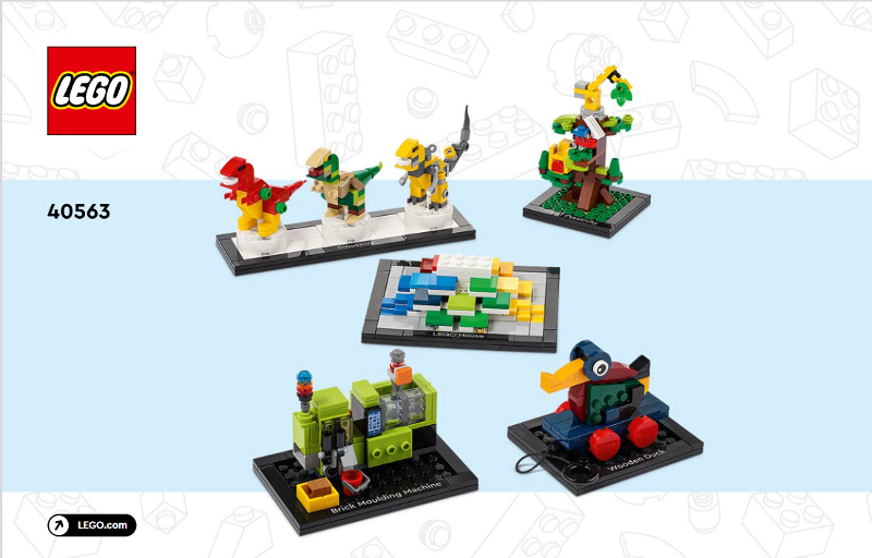 LEGO® 40563 Tribute to LEGO House