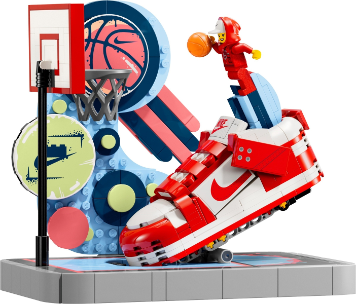LEGO® 43021 Nike Dunk Trickshot Used Set