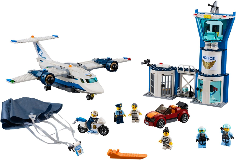 60210 LEGO® Sky Police Air Base Used Set