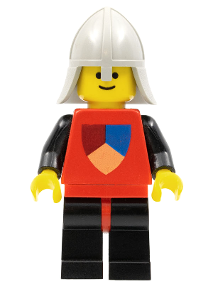Classic - Knights Tournament Knight Red, Black Legs with Red Hips