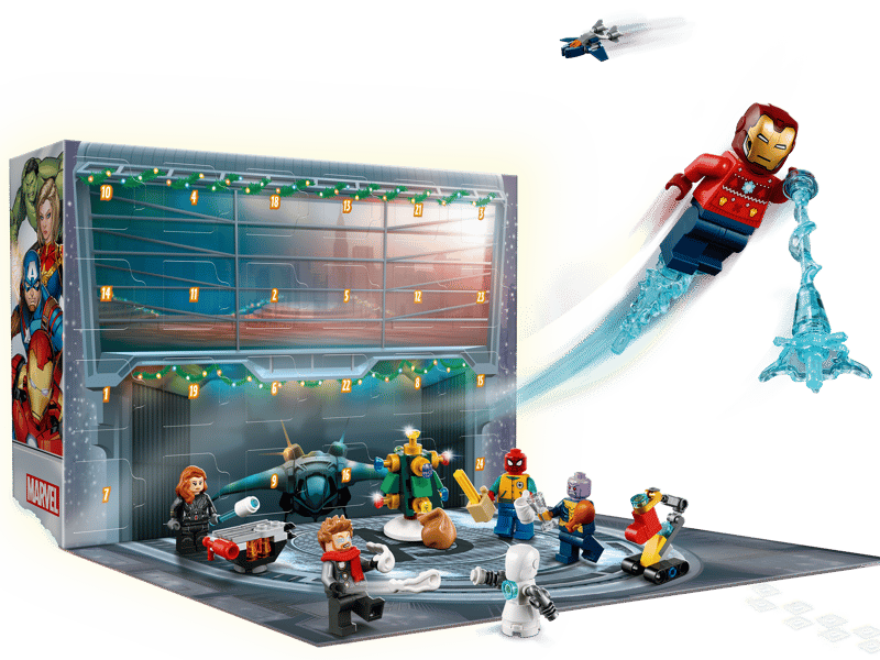 76196 LEGO® Advent Calendar 2021, Super Heroes, The Avengers