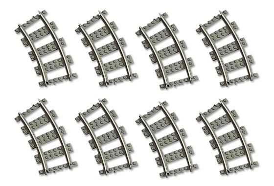 4520 LEGO® Curved Rails (Certified Set)