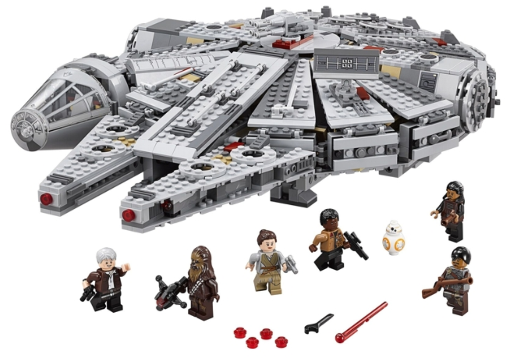 75105 LEOG® Millennium Falcon Used Set