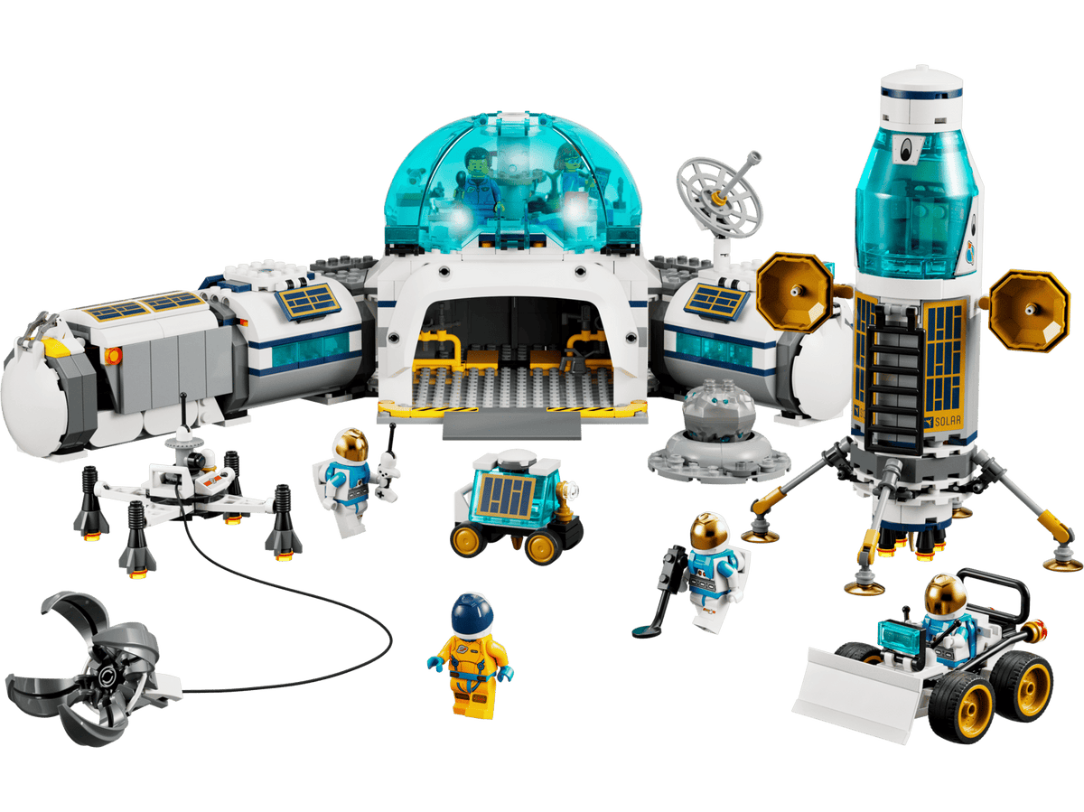 60350 LEGO® Lunar Research Base Used Set
