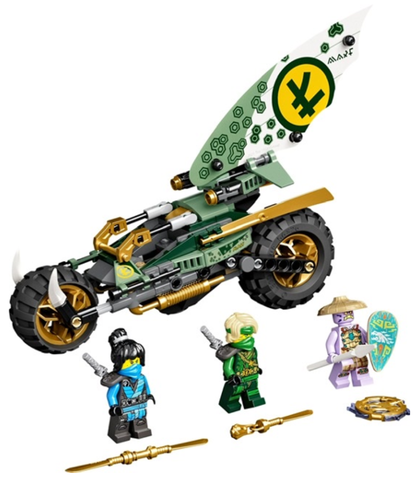 71745 LEGO® Lloyd's Jungle Chopper Bike Used Set