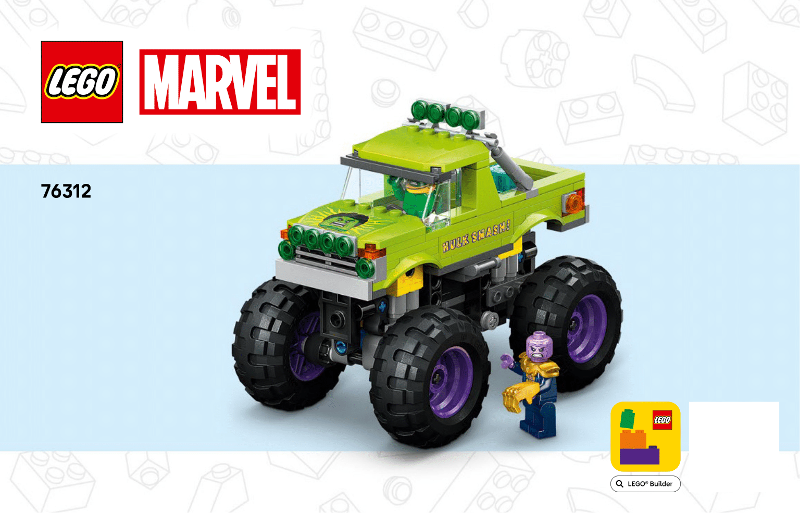 76312 LEGO® The Hulk Truck vs. Thanos