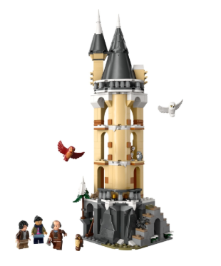 Used Set 76430 Hogwarts Castle Owlery (with Instruction Manual, No Box)