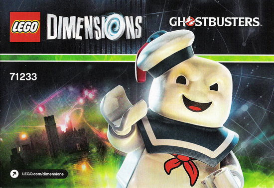 LEGO® 71233 Fun Pack - Ghostbusters (Stay Puft Bibendum Chamallow and Terror Dog)