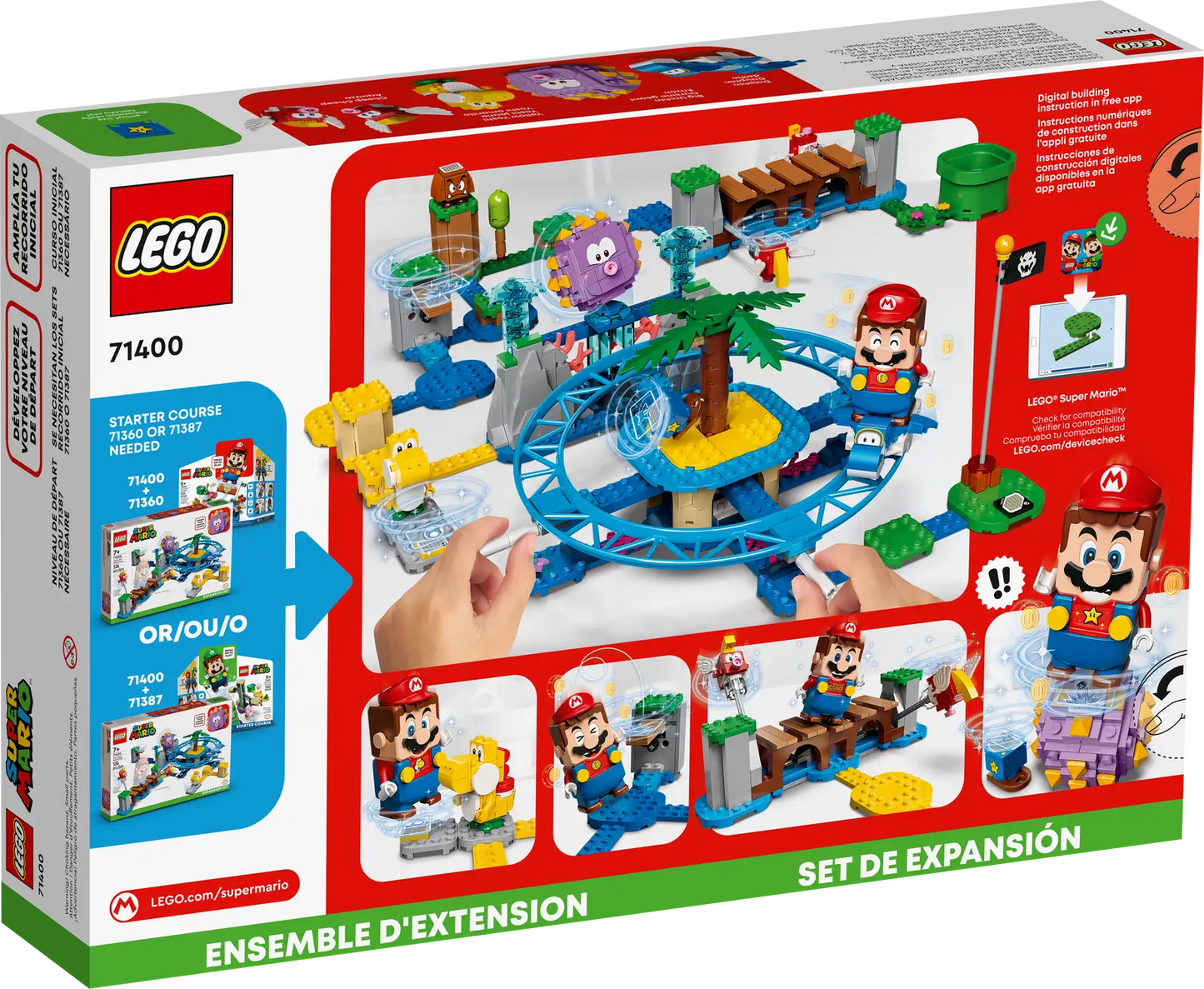LEGO® 71400 Big Urchin Beach Ride - Expansion Set