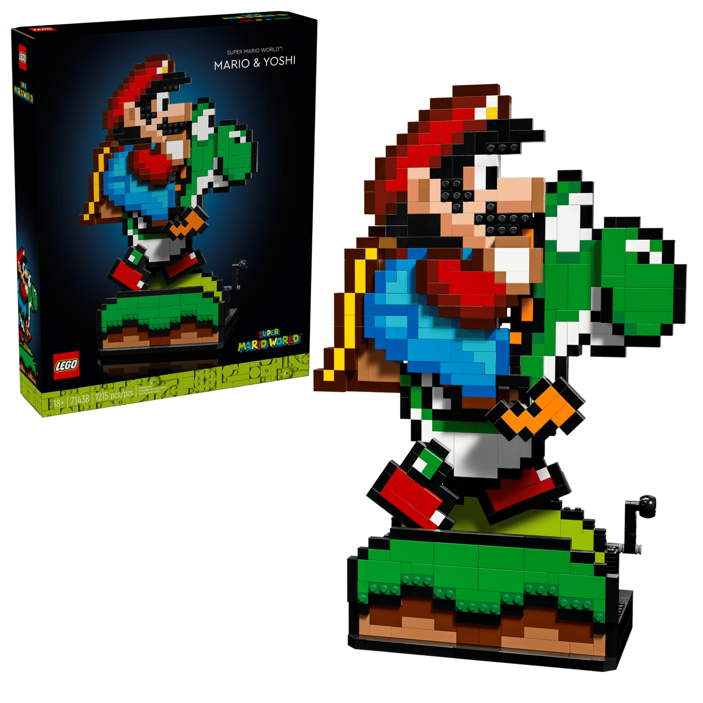LEGO® 71438 Super Mario World™: Mario & Yoshi
