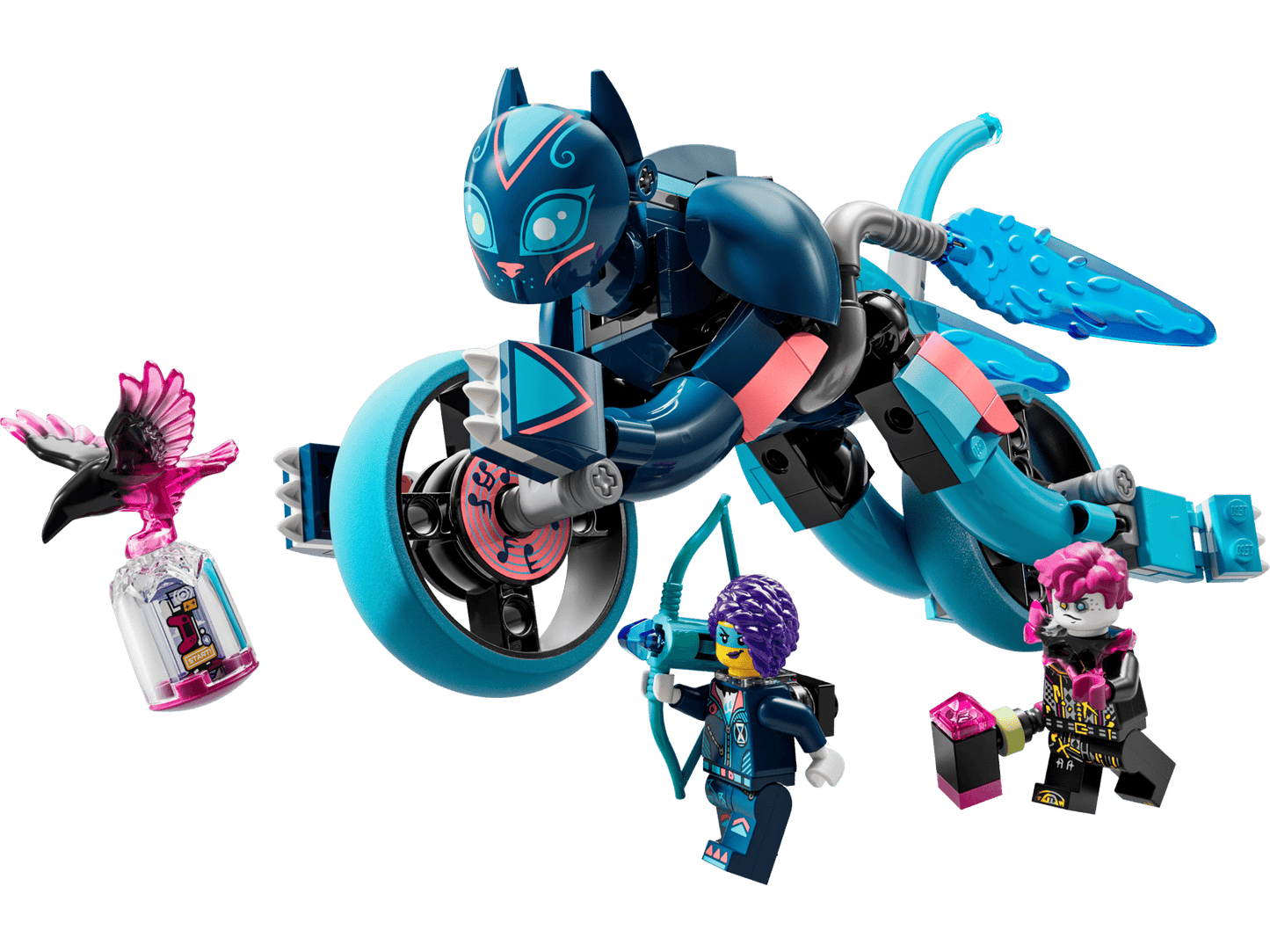 LEGO® 71479 Zoey's Cat Motorcycle Used Set