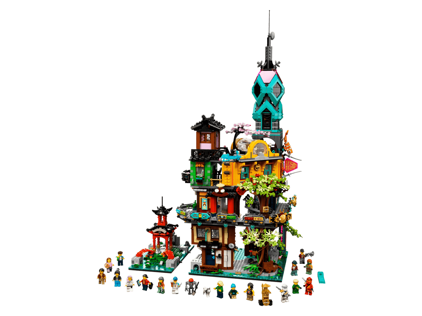 71741 LEGO® NINJAGO City Gardens Used Set