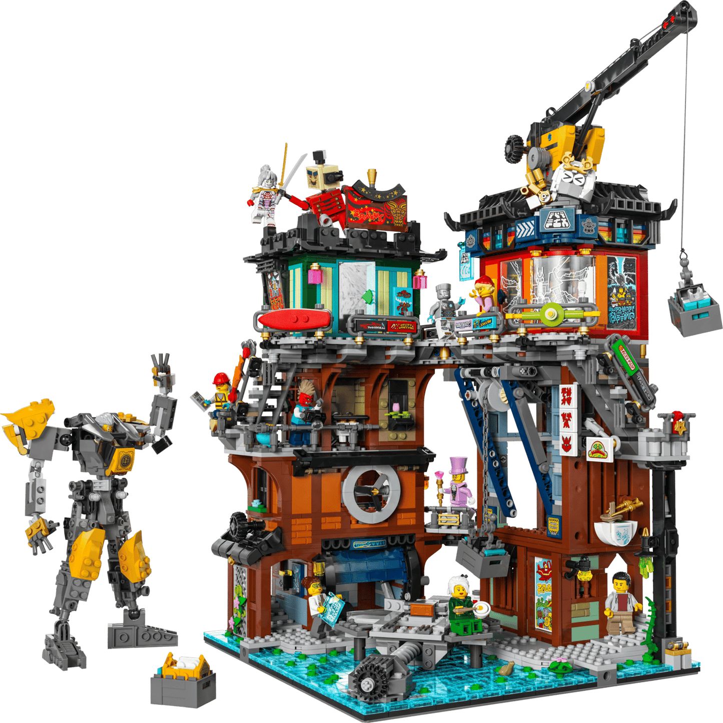 71837 LEGO® NINJAGO City Workshops Used Set