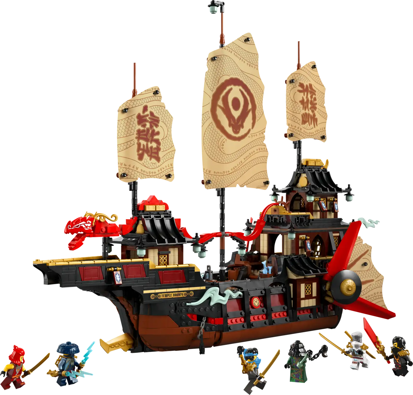71848 LEGO® The Temple Bounty Used Set